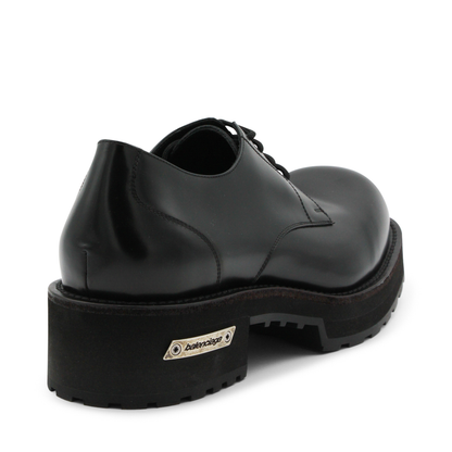 Denom Derby Shoes in Calfskin Leather