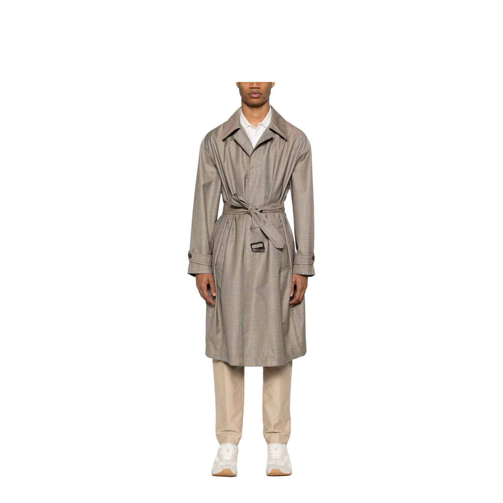 Wool Belted Coat