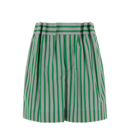MAYFEYR - Loewe - Embroidered Poplin Shorts - S359Y1AX43GREENWHITE