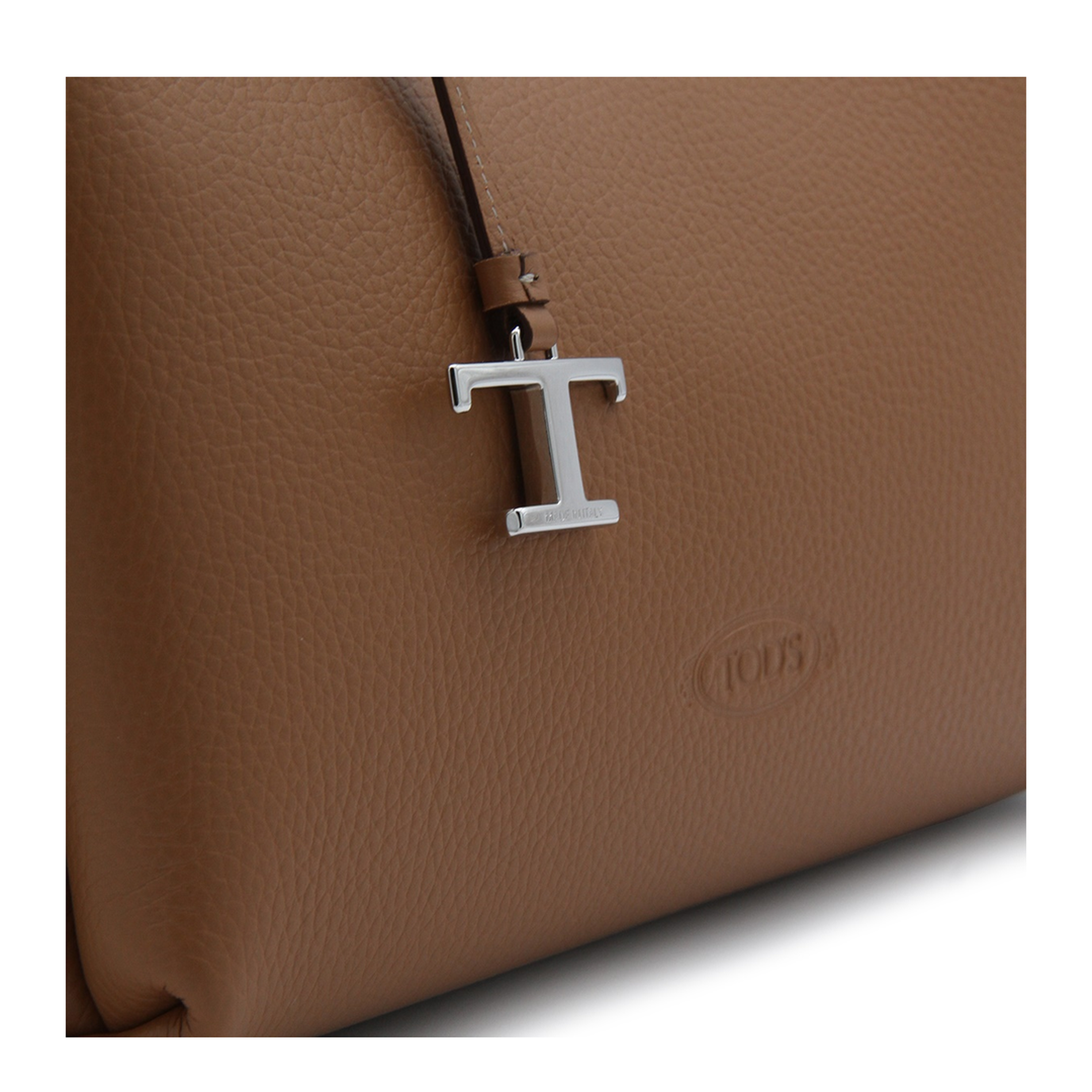 T Timeless Mini Calfskin Top-Handle Bag - Kenya Bordeaux