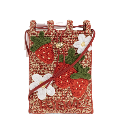 MAYFEYR - Loewe - Bag With Appliqués - C630PHPX080MULTICOLORRED