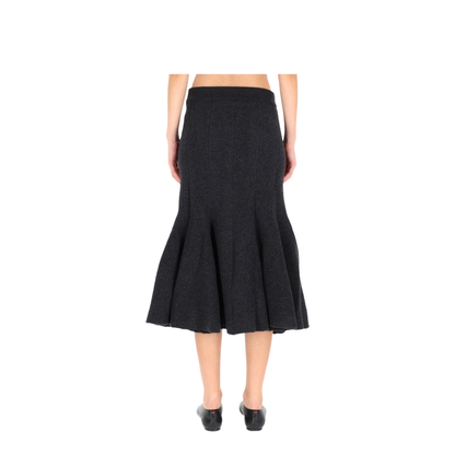 Cashmere Midi Skirt