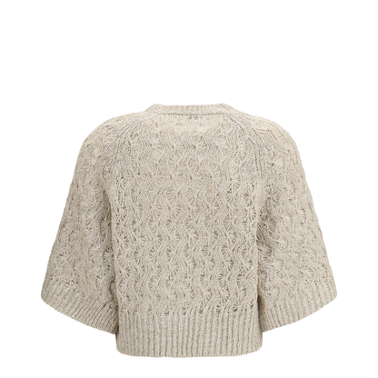 MAYFEYR - Brunello Cucinelli - Open-Knit Construction Sweater - MEA371100
