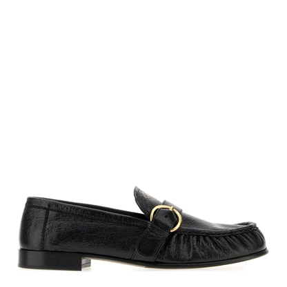 MAYFEYR - Miu Miu - Black Leather Loafers - 5D740EF0155TZF0002