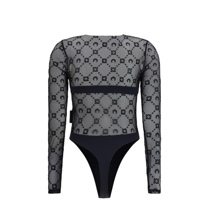 MAYFEYR - Marine Serre - Mesh Body With Moon Motif - WTO474ACJER0005