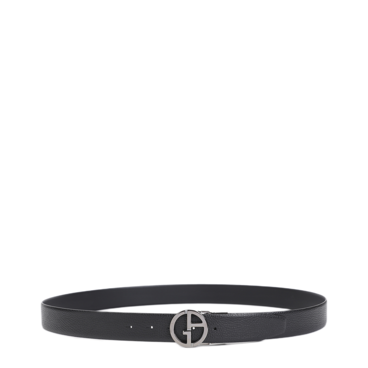 MAYFEYR - GIORGIO ARMANI - Black Calf Leather Belt - Y2S453YSR3X81386