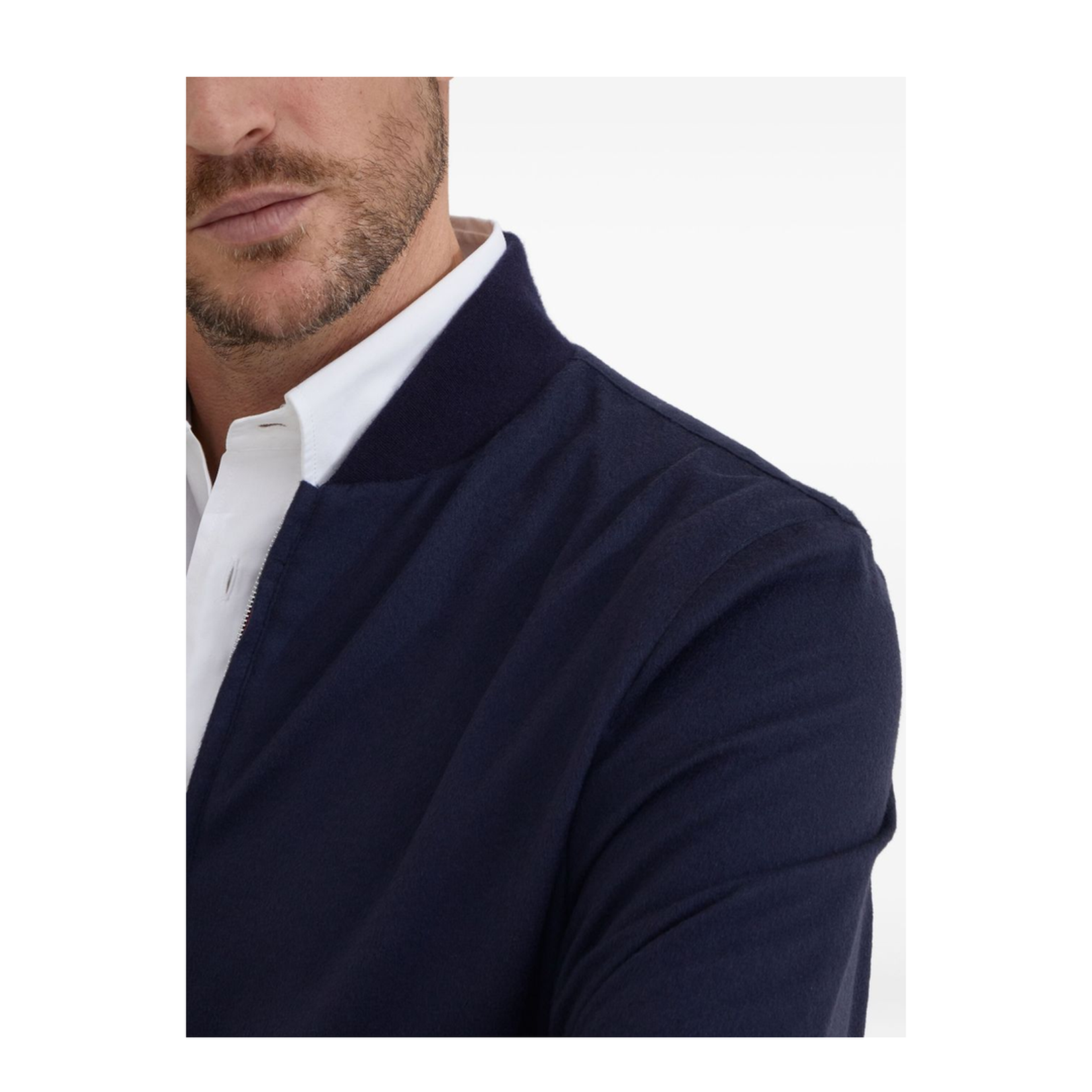 Cashmere Bomber Jacket