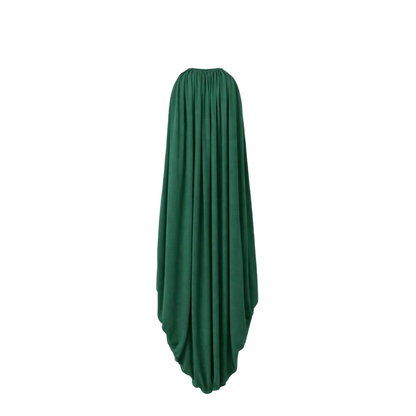 Silk Draped Dress