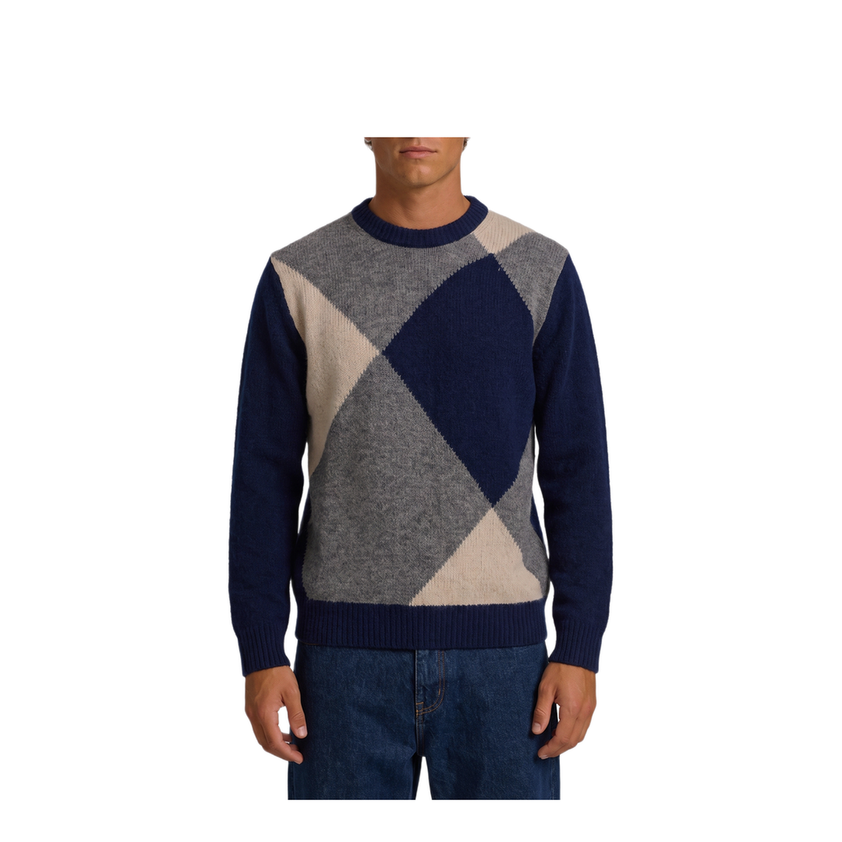 MAYFEYR - BALLANTYNE - Blue Crewneck Sweater - B2P0005W02293526