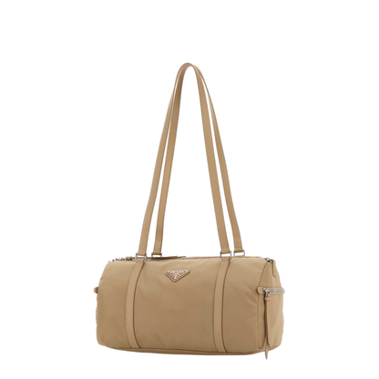 MAYFEYR - Prada - Beige Re-Nylon Large Shoulder Bag - 1BB154VMOMR064F0Y8C