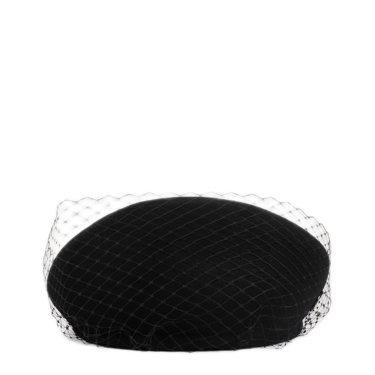 MAYFEYR - MAISON MICHEL - Black New Bonnie Veil Wool Felt Hat - 1088019001BLACK
