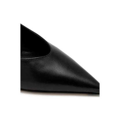 MAYFEYR - Ferragamo - Cleya 55 S-Shaped Leather Slingback - 01L530793598NERO