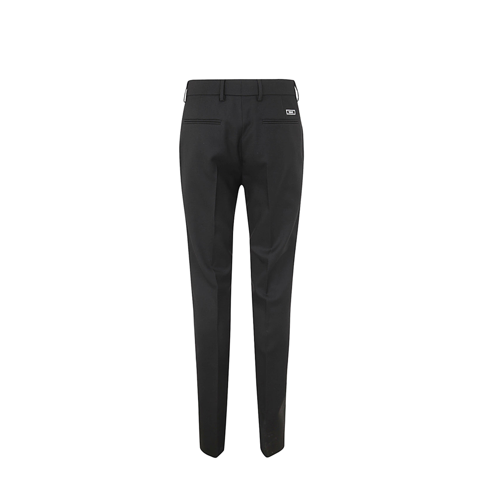Black Virgin Wool Pants