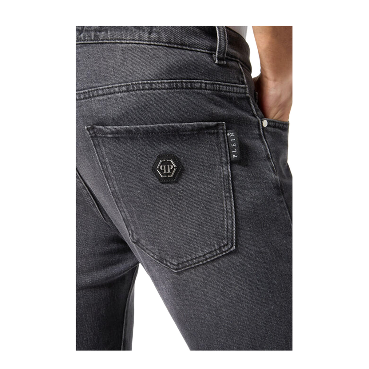 MAYFEYR - PHILIPP PLEIN - Grey Jeans - SADCMDT3765PDE004N10VE