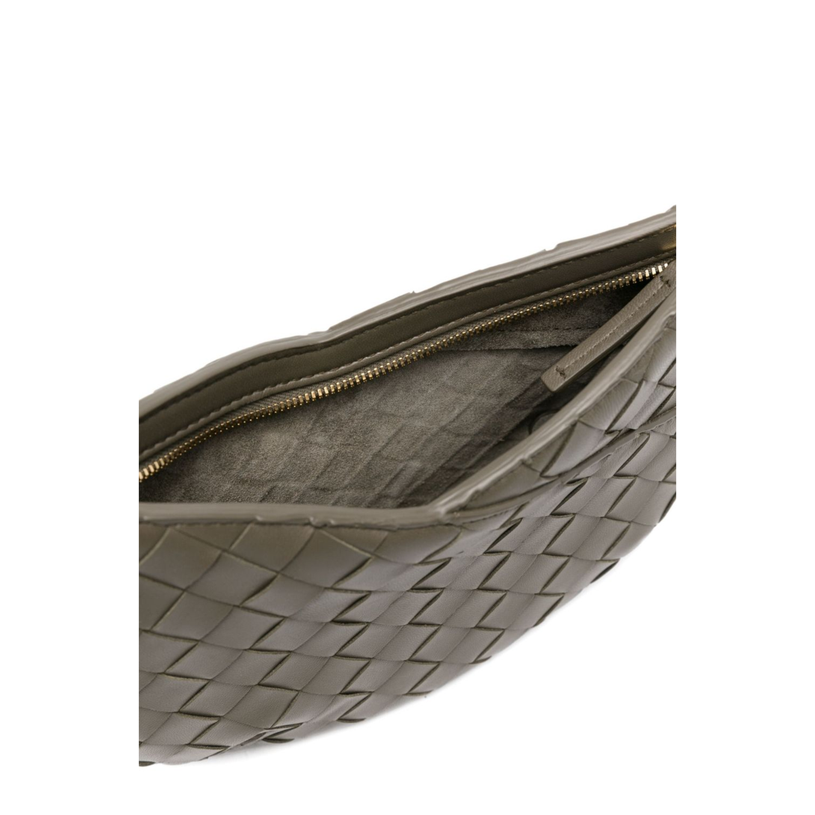 Intrecciato Weave Calf Leather Bag