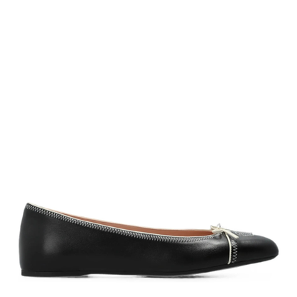 MAYFEYR - Valentino - Vlogo Signature Ballet Flats With Bow - WS0QA8EFY790