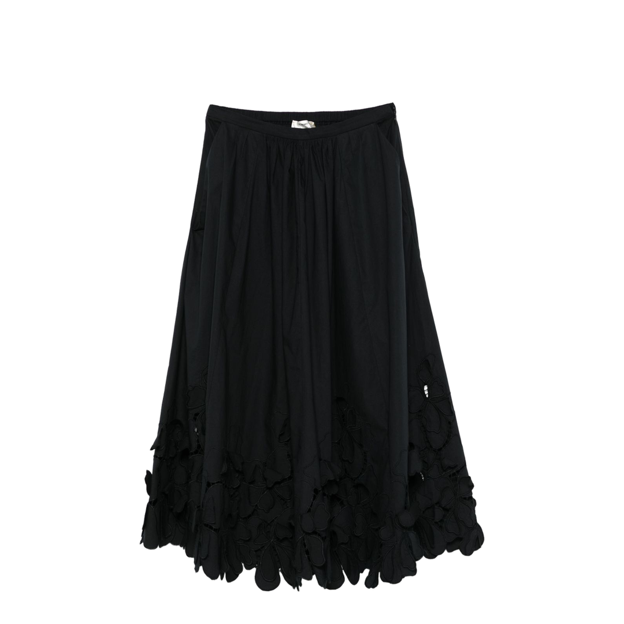 Embroidered Cotton Skirt