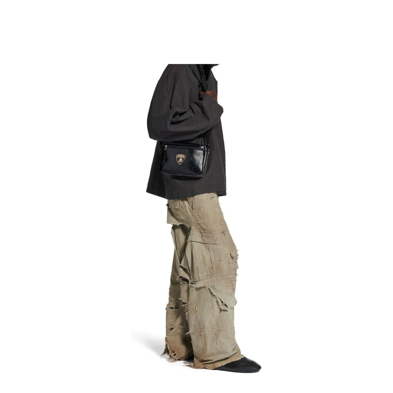Explorer Shoulder Bag in Black