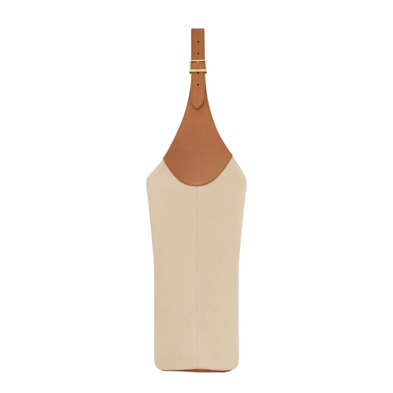 Hobo Bag in Canvas and Leather