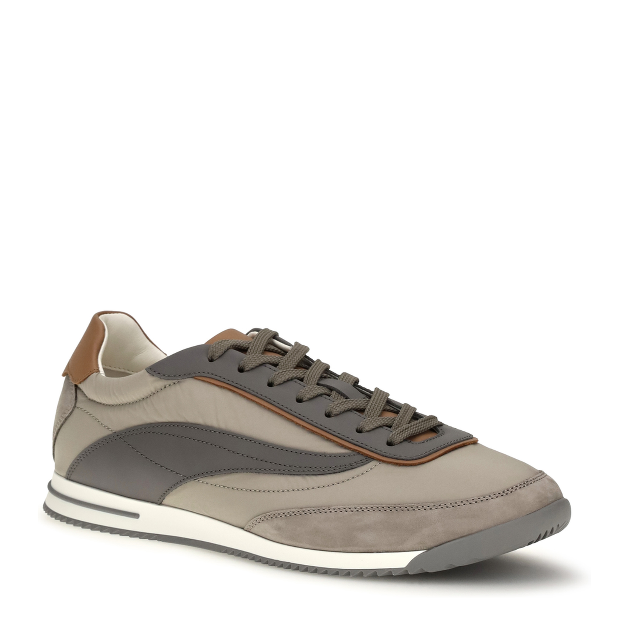 MAYFEYR - Brunello Cucinelli - Lace-Up Suede Sneakers - MZUMNGA357