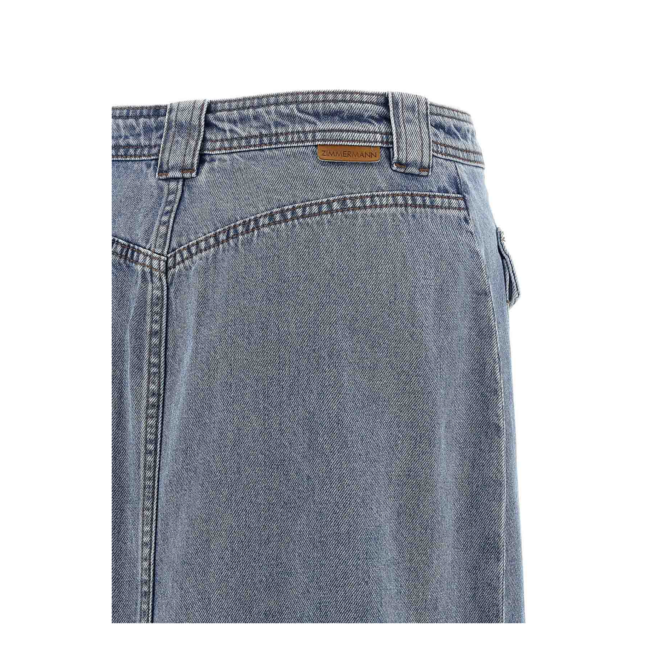 Denim Pencil Skirt