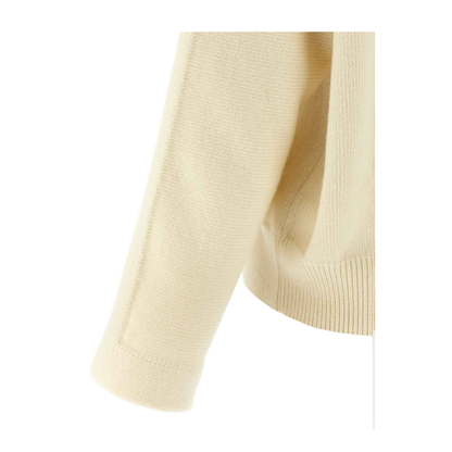 High Neck Sweater Beige