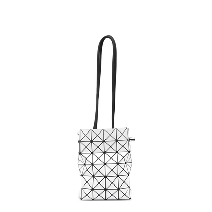 Geometric Wring Shoulder Bag - White