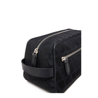 Black Toile Iconographe beauty case