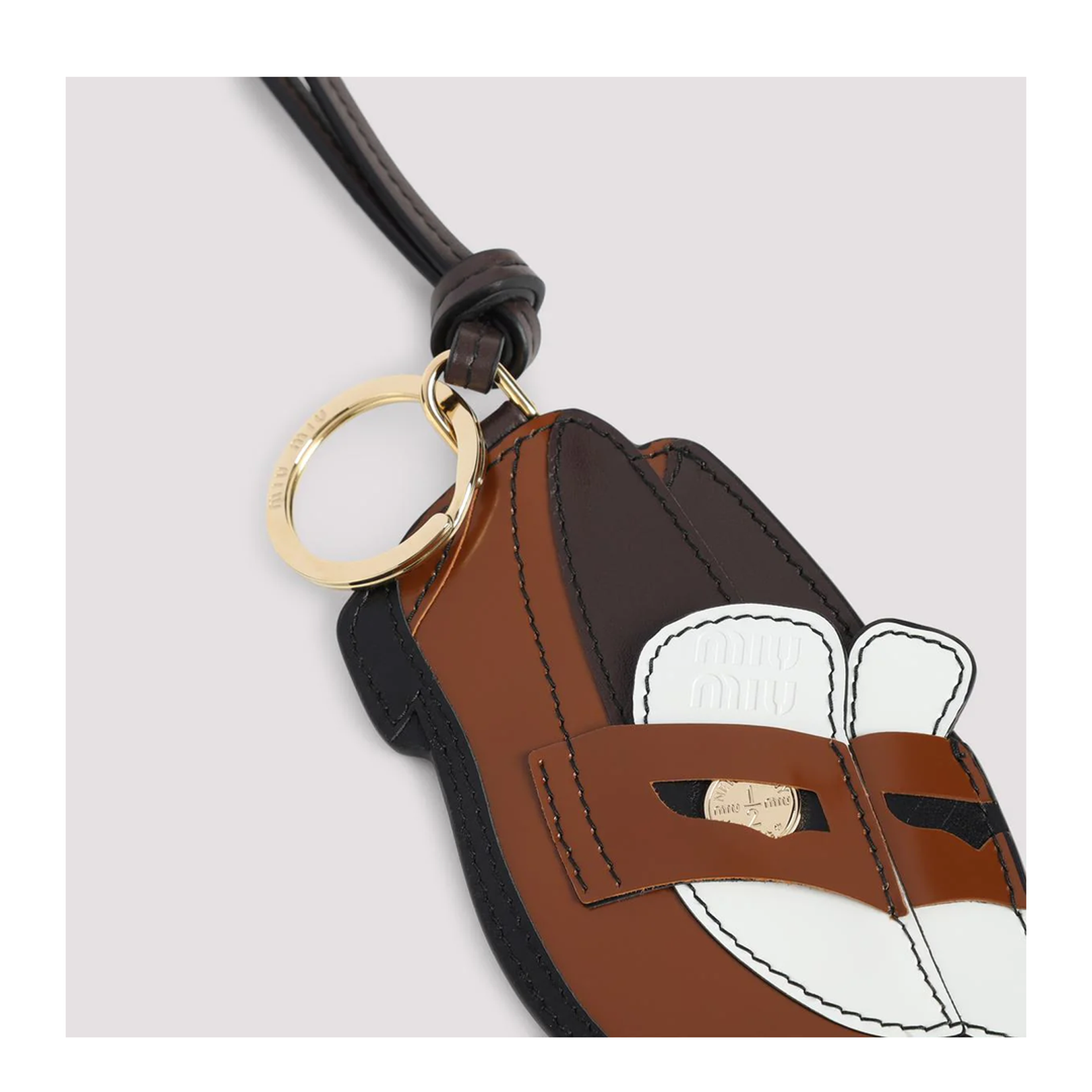 Calf Leather Key Ring