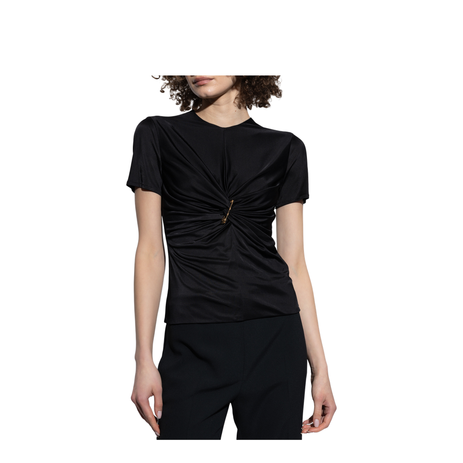 Safety Pin Tops Black
