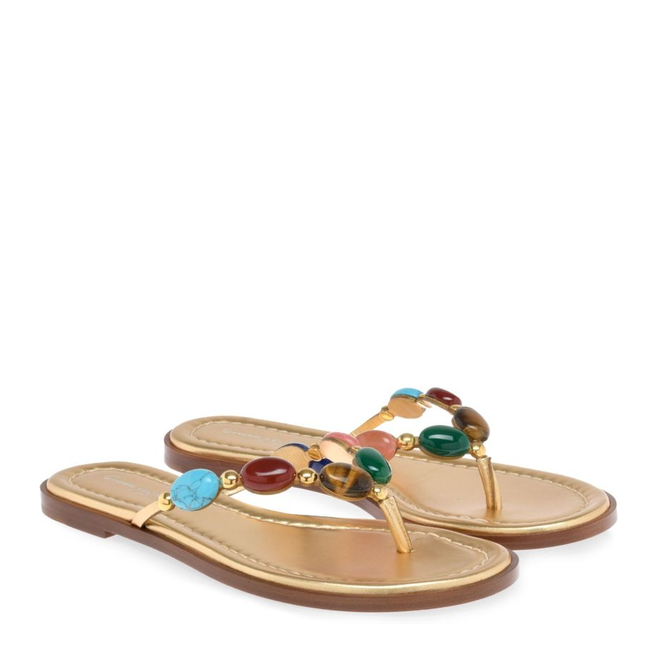 Sandals Leather Brown