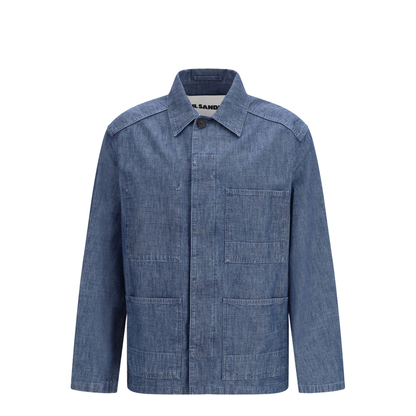MAYFEYR - Jil Sander - Patch-Pocket Chambray Overshirt - J22SW0089J45323