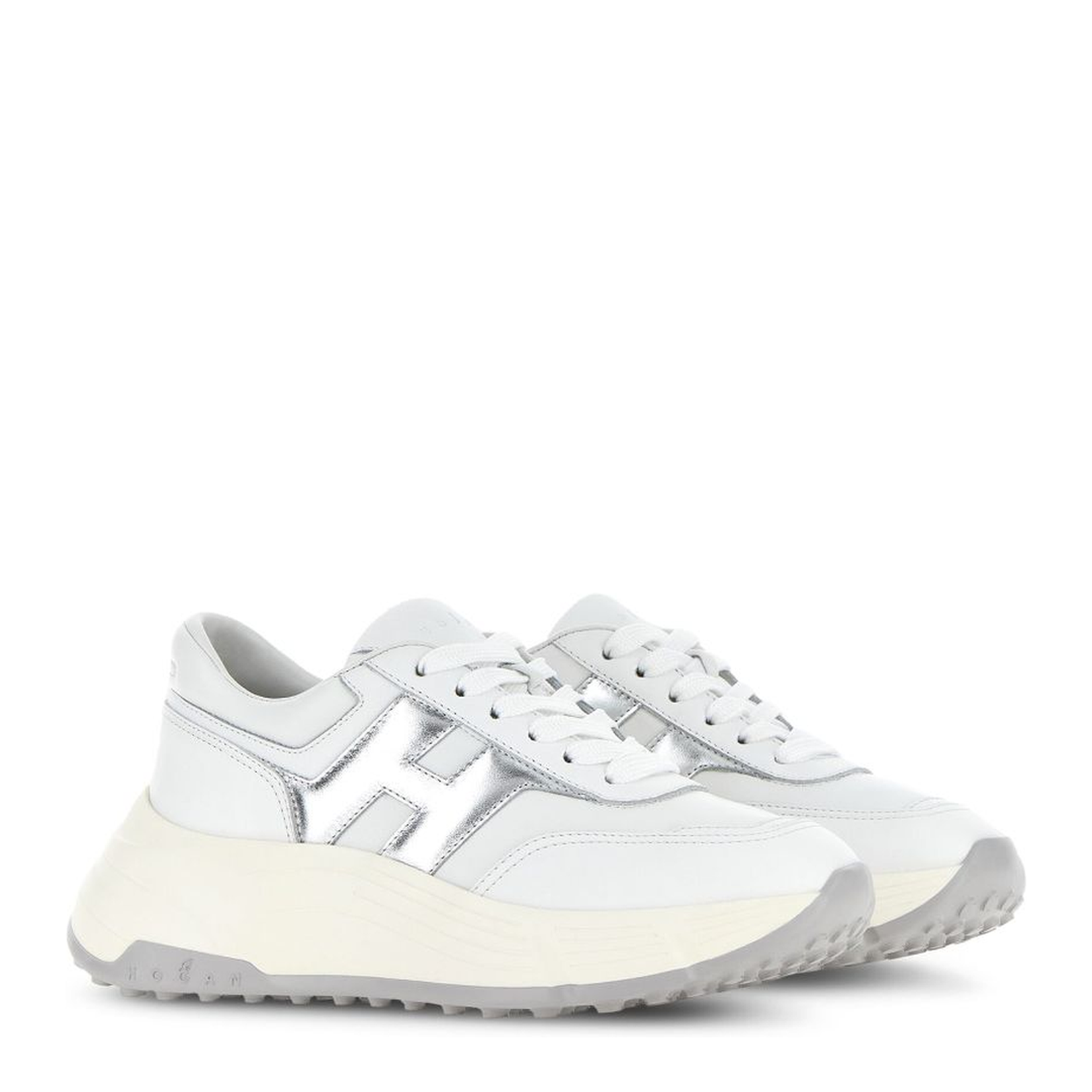 Hi-Fi Leather Sneakers