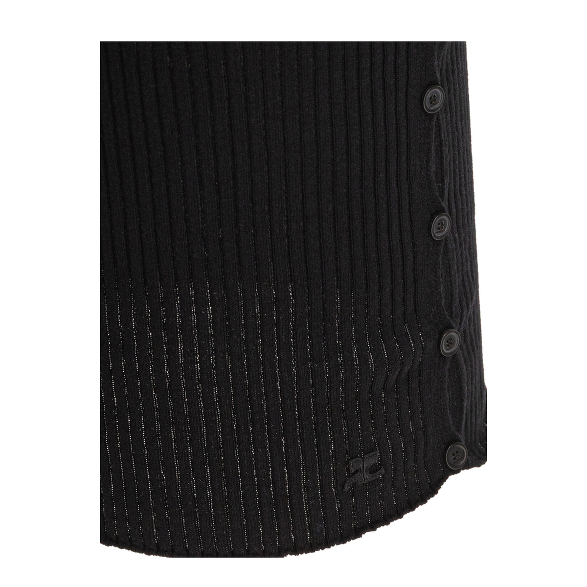 MAYFEYR - Courreges - Cotton And Merino Wool Miniskirt - 225MJU255FI00499999