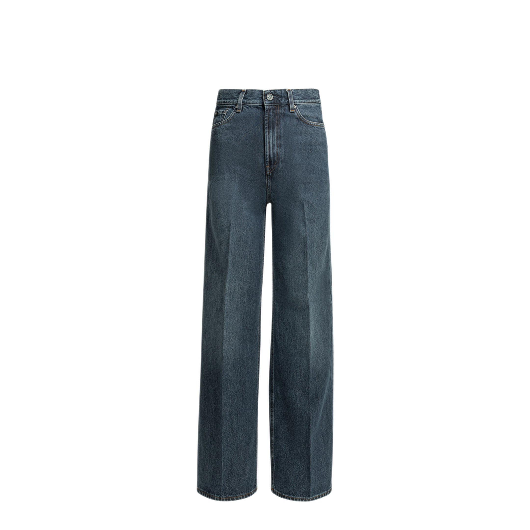 MAYFEYR - Toteme - Wide Leg Jeans - 242WRB2426FB004506732DKBLUE