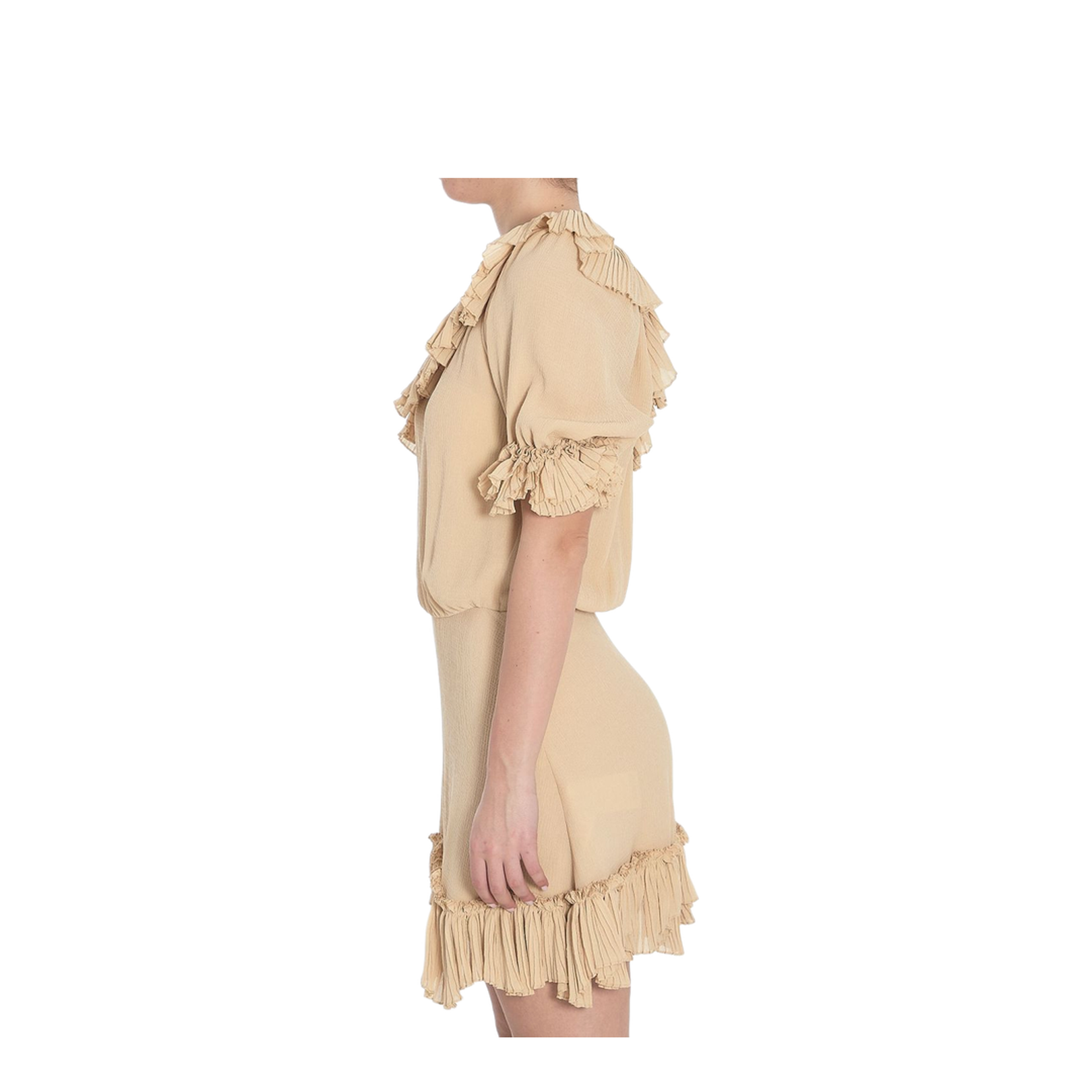 Rouched Mini Dress