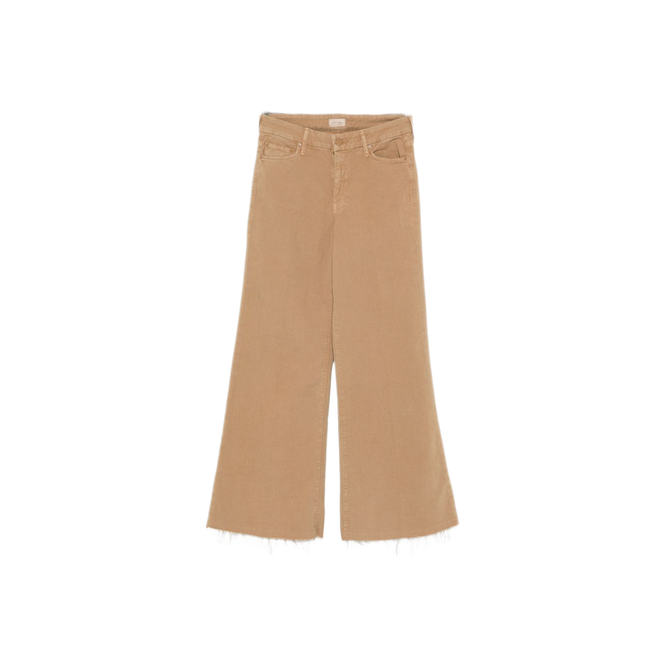 MAYFEYR - Mother - Beige Frayed Hem Jeans - 1445413DTXN