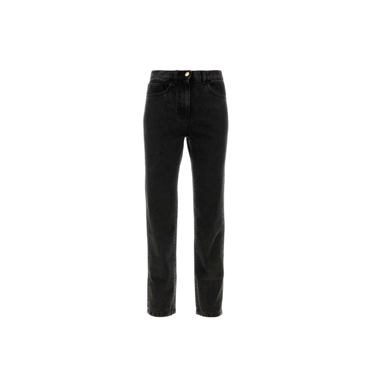 MAYFEYR - Palm Angels - Black Denim Jeans - PWYA021F24FAB0011010