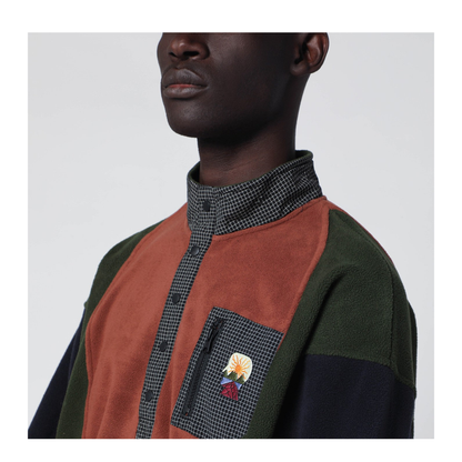 MAYFEYR - Brain Dead - Color Block Fleece - BDF25T340045PLNA