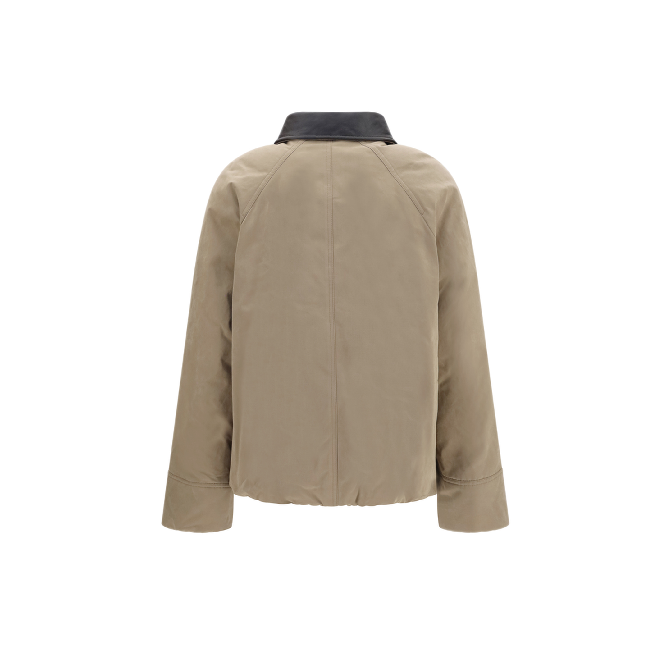 MAYFEYR - Brunello Cucinelli - Padded Down Jacket With Leather Collar - MG5457551C5456