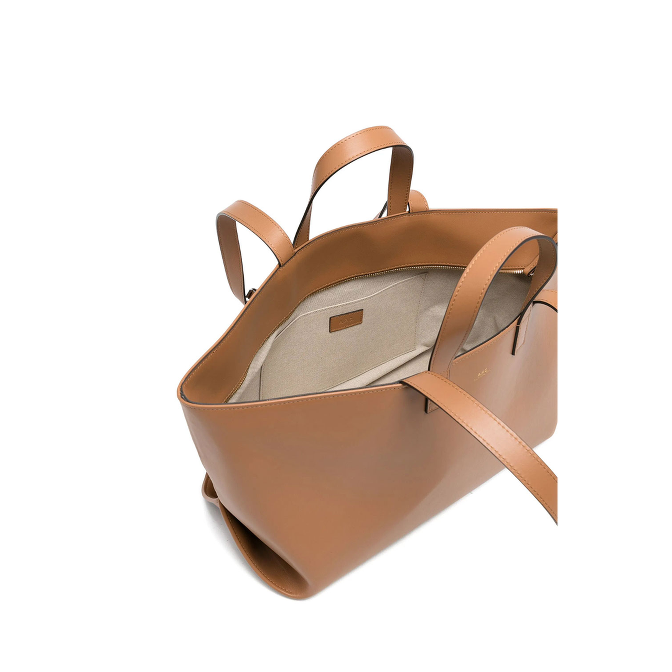 MAYFEYR - A.P.C. - Drummer Leather Tote Bag - PXCCYF67057