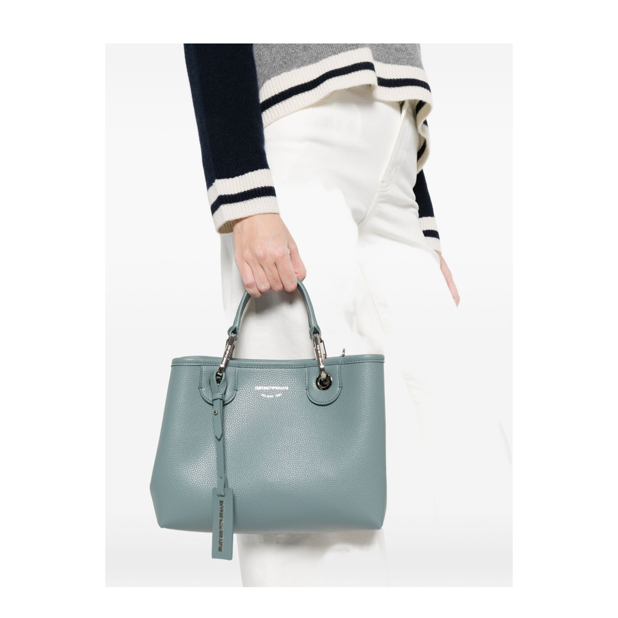 MAYFEYR - Emporio Armani - Grey Bag - EW000361AF12036M9110
