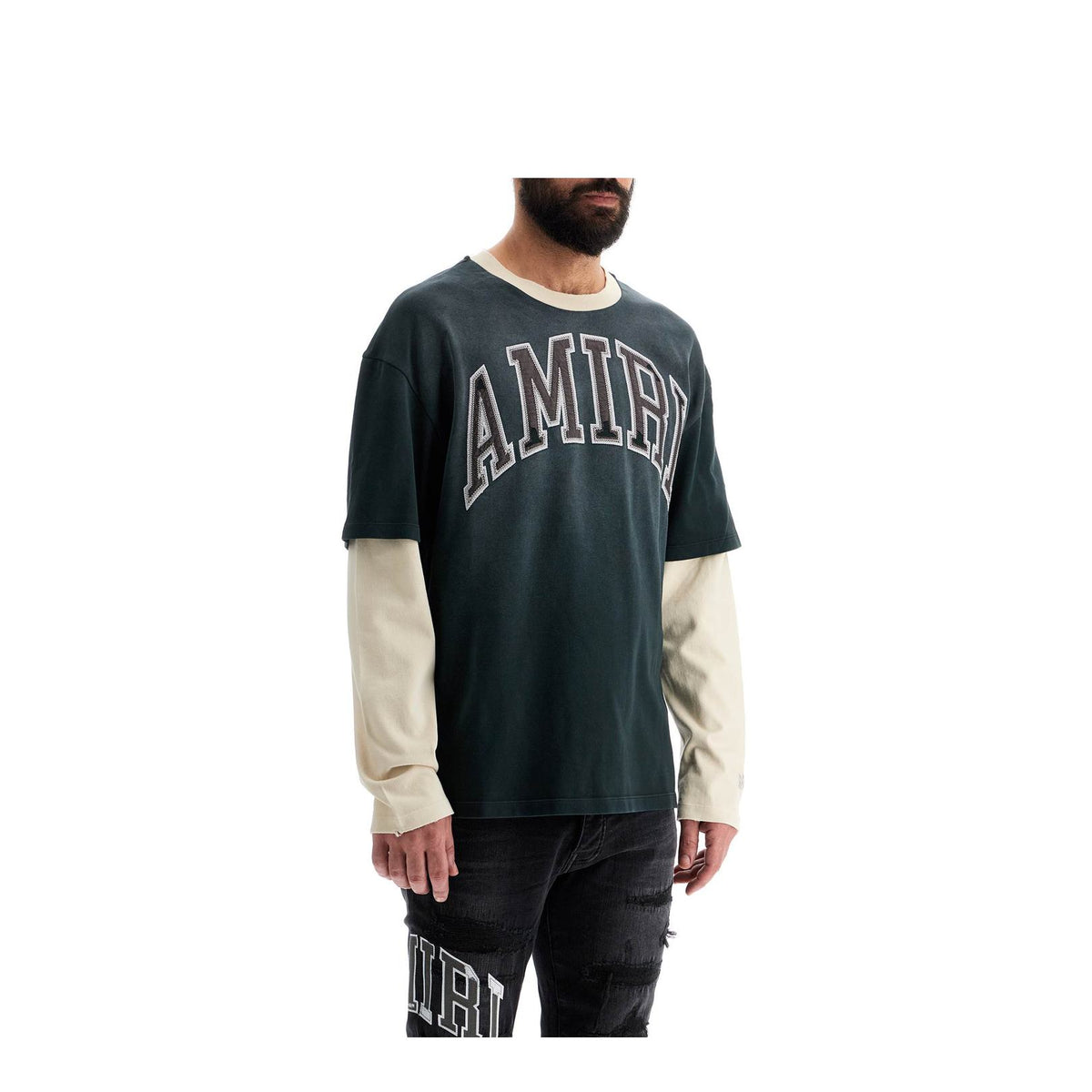 "amiri vintage long sleeve t