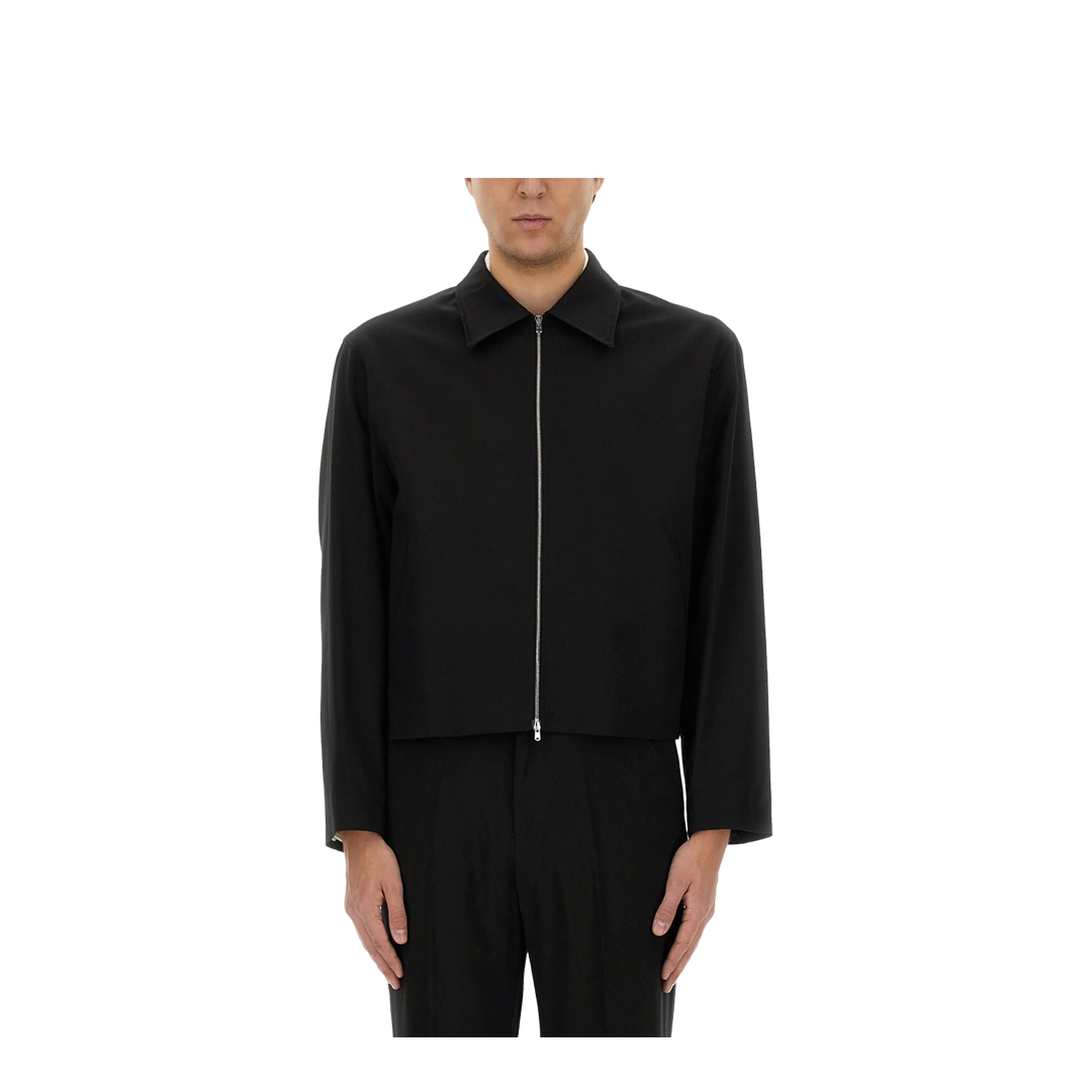 MAYFEYR - Our Legacy - Jacket With Zip - M2230MBWBLACKWORSTEDWOOL