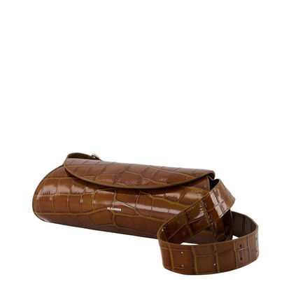 Black Cannolo Small Shoulder Bag