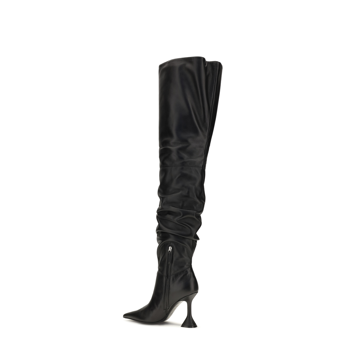 MAYFEYR - Amina Muaddi - Olivia Thigh High Boots - 18S366831OLIBLACKNAPPA