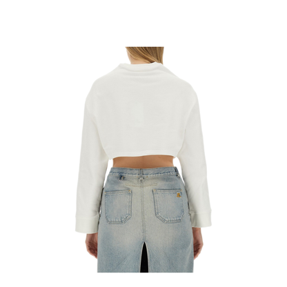 MAYFEYR - Courreges - Cropped Sweatshirt - 124JSW009JS01200001