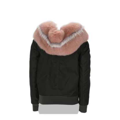 MAYFEYR - MR & MRS ITALY - Bomber Jacket With Hood - BB054XNRRF3583