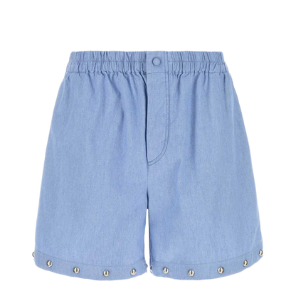 Light Blue Denim Shorts