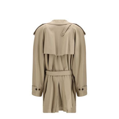 MAYFEYR - Balenciaga - Belted Double-Breasted Trench Coat - 862426TSVC1